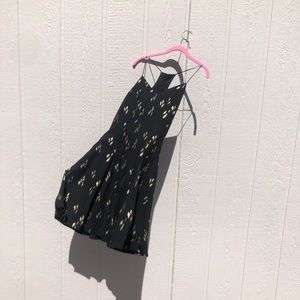 Medium Everly Black and Gold Dress